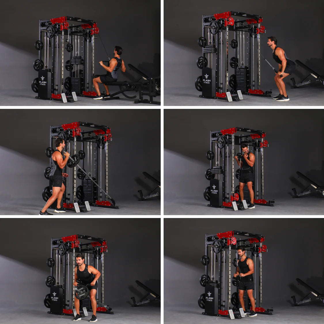 Flash F20 Smith Machine Combo