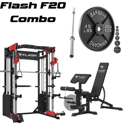 Flash F20 Smith Machine Combo